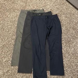 3x Bonobos Stretch Washed Chinos - Tailored fit